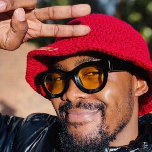 Red Crocheted Bucket Hat