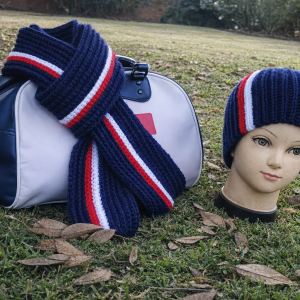 Crocheted Beanie & Scarf